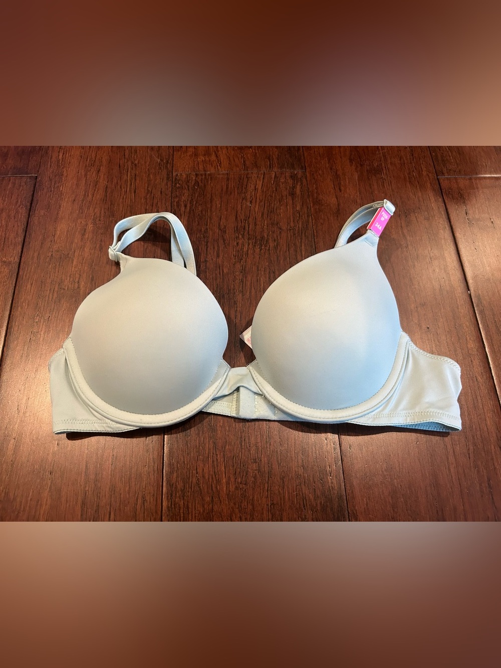 PINK Light Blue Seamless Molded T-Shirt Bra - Women Intimates & Sleepwear